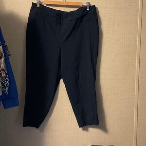 Dalia Black Ankle Pants